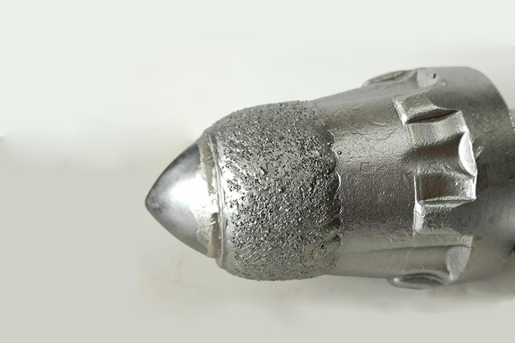 Wear-resistant tungsten carbide overlay parts for mining machinery