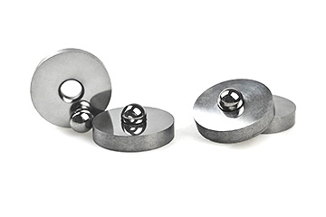 Precision tungsten carbide valve components