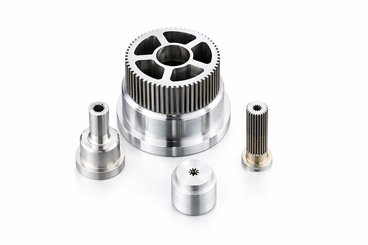 歯車粉末冶金金型マルチパンチ協調プレス構造設計